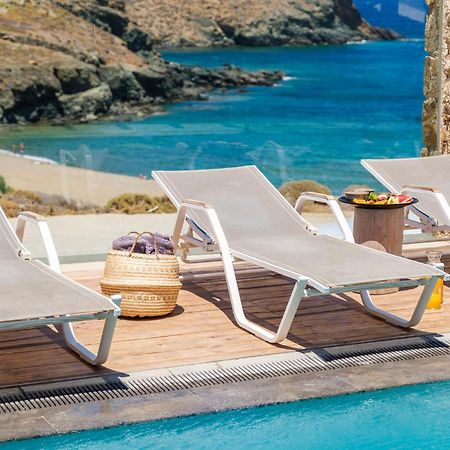 Merchia Beach Sea Rock & Sky Private Mykonos Residence מראה חיצוני תמונה