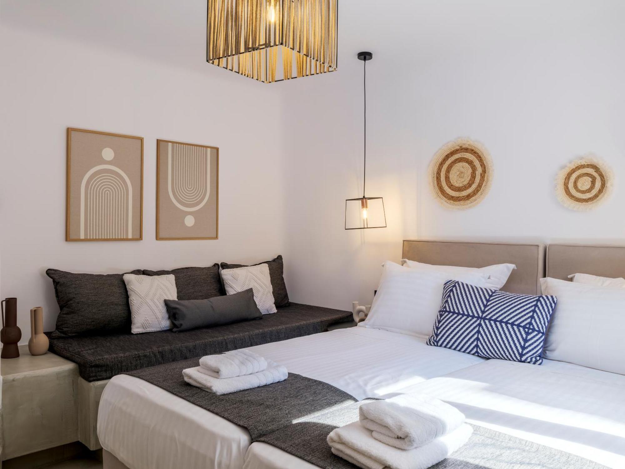 Merchia Beach Sea Rock & Sky Private Mykonos Residence מראה חיצוני תמונה