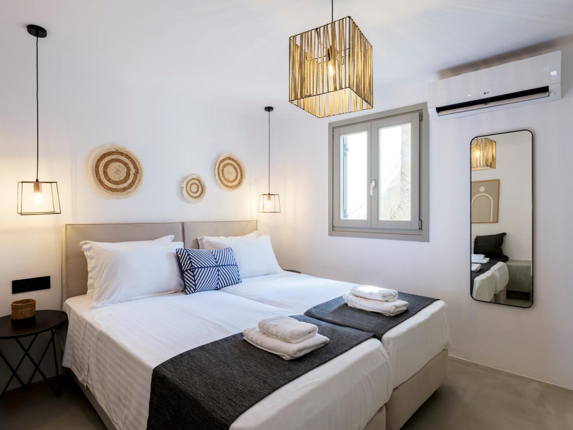 Merchia Beach Sea Rock & Sky Private Mykonos Residence מראה חיצוני תמונה